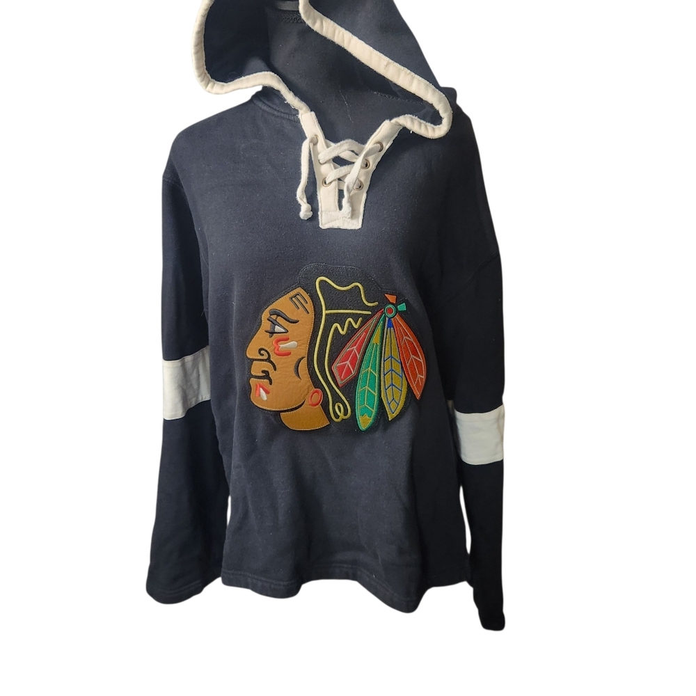 Old Time Hockey Black Hoodie with Logo